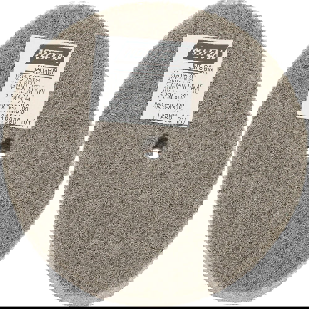 Deburring Wheel: Density 4, Aluminum Oxide