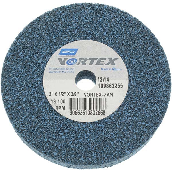 Deburring Wheel: Density 7, Aluminum Oxide