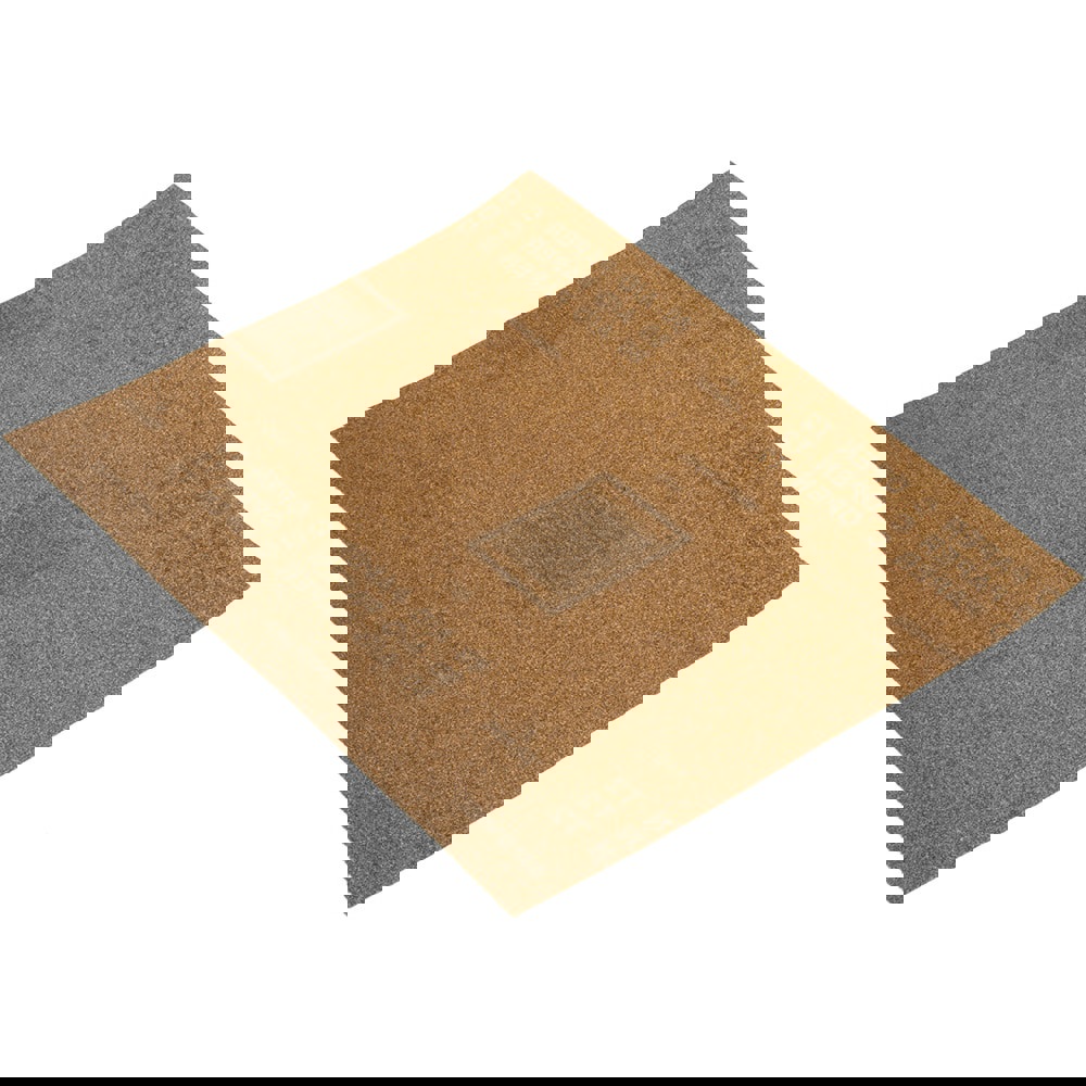 Sanding Sheet: 80 Grit, Aluminum Oxide