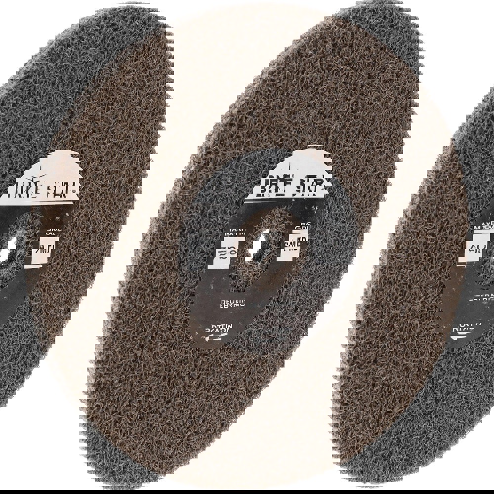 Deburring Wheel: Density 2, Aluminum Oxide