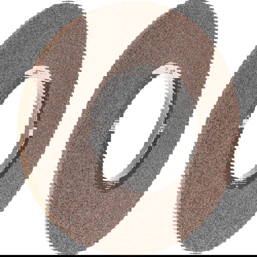 Deburring Wheel: Density 8, Aluminum Oxide