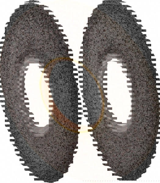 Deburring Wheel: Density 8, Aluminum Oxide