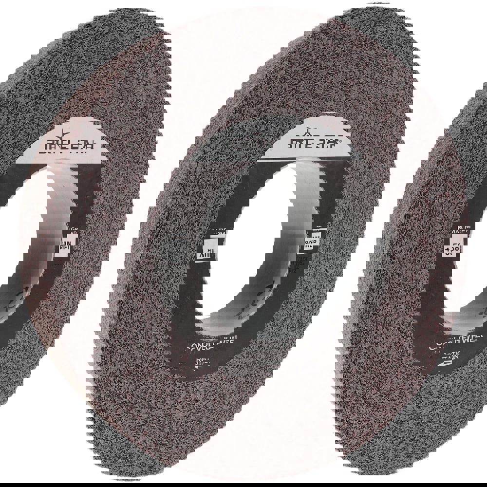 Deburring Wheel: Density 8, Aluminum Oxide