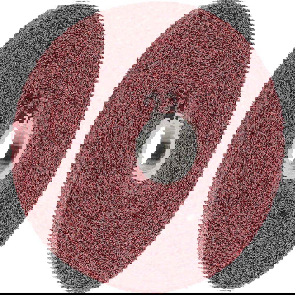 Deburring Wheel: Density 6, Aluminum Oxide