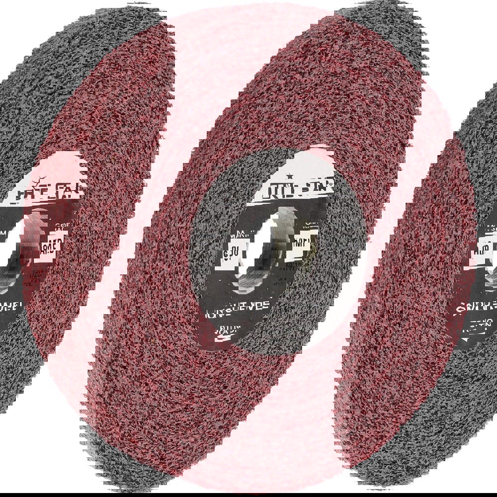 Deburring Wheel: Density 6, Aluminum Oxide