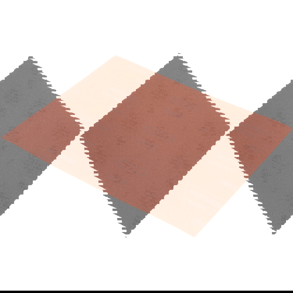 Sanding Sheet: 400 Grit, Aluminum Oxide, Coated