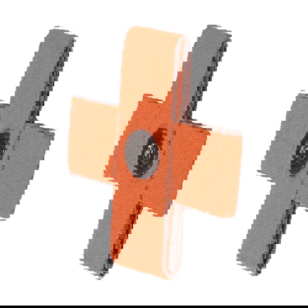 3 x 3 x 1 In. Blaze Cross Pad 1/4 In. - 20 60 Grit R920 CA 8-Ply