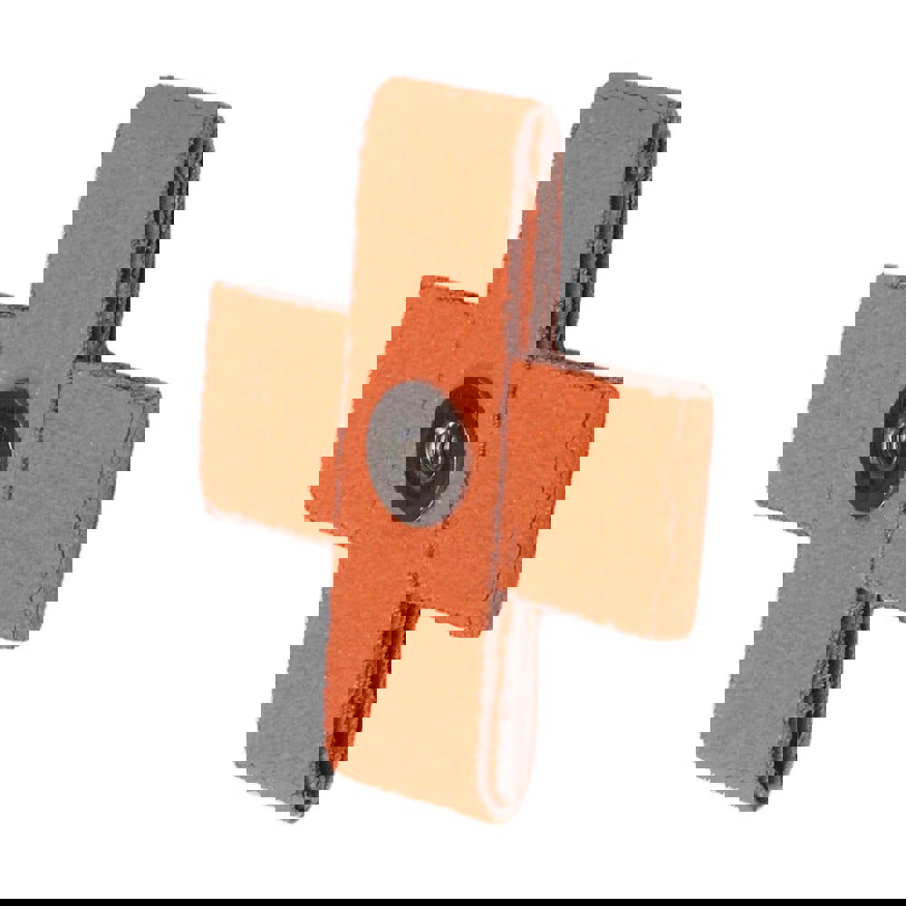 3 x 3 x 1 In. Blaze Cross Pad 1/4 In. - 20 80 Grit R920 CA 8-Ply