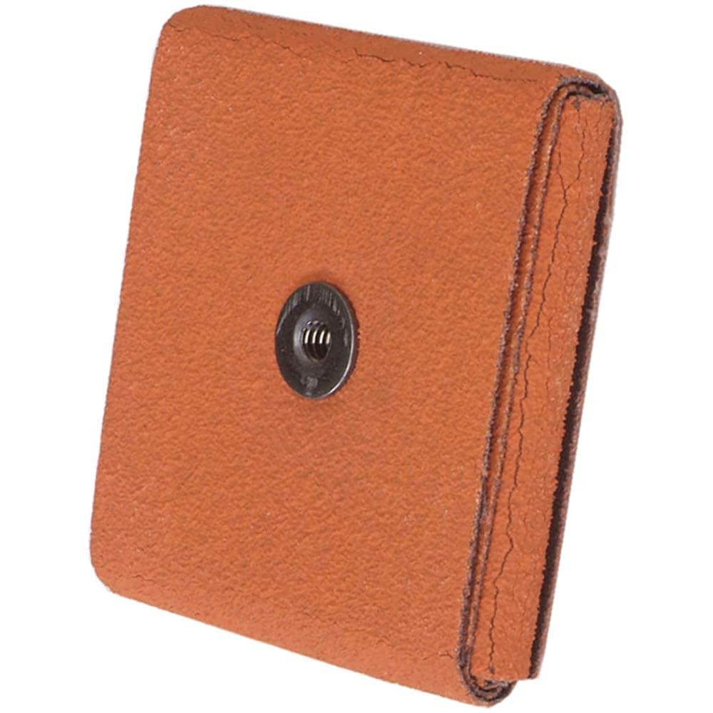 Cross & Square Pads; Pad Type: Square ; Grade: Coarse ; Grit: 80 ; Eyelet Size: 1/4-20 in ; Abrasive Material: Ceramic ; Backing Weight: X