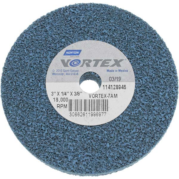 Deburring Wheel: Density 7, Aluminum Oxide
