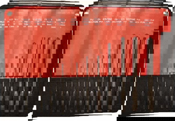 Pilot & Pin Punch Set: 11 Pc