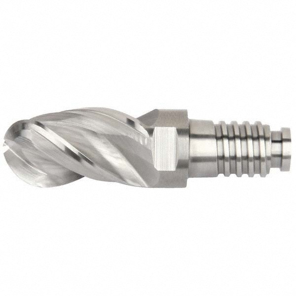 Ball End Mill Heads; Mill Diameter (Decimal Inch): 0.6250 ; Length of Cut (Inch): 15/16 ; Connection Type: Duo-Lock 16 ; Overall Length (Inch): 2.1929 ; Material: Solid Carbide ; Cutting Direction: Right Hand