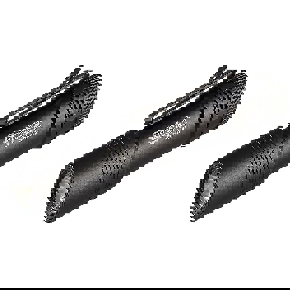 Weapon Mountable Flashlight: LED, 500 Lumens, 8 hr Max Run Time, Rechargeable Lithium-ion Battery (Included)