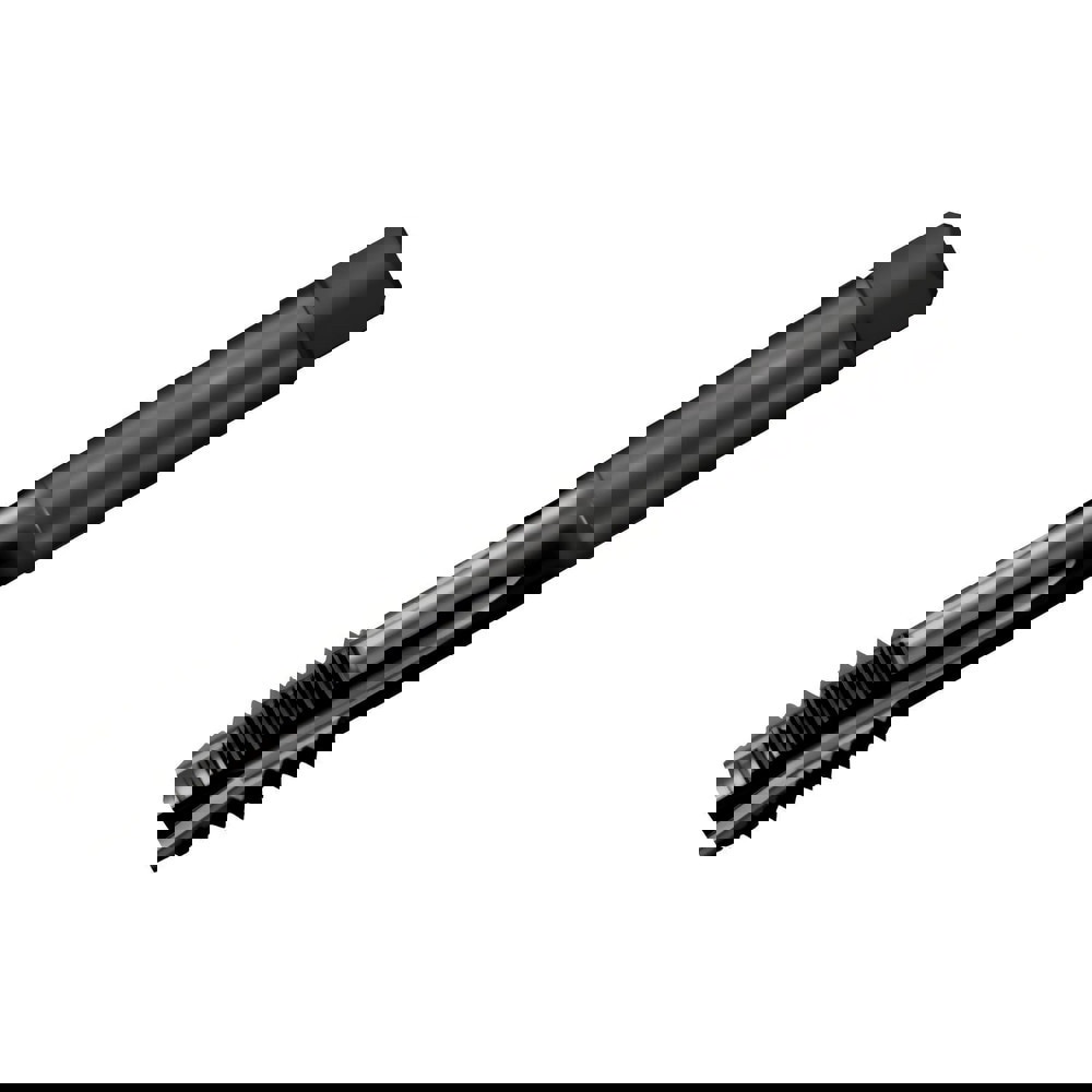 Spiral Point Tap: M8x1.25 Metric, 3 Flutes, Plug Chamfer, 6H Class of Fit, HSS, FeN Coated