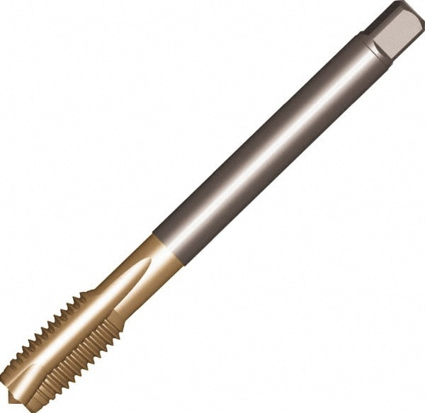 Spiral Point Tap: 3/4-14 G, 4 Flutes, Plug, 5H/2B Class of Fit, High Speed Steel, AlCrN Coated