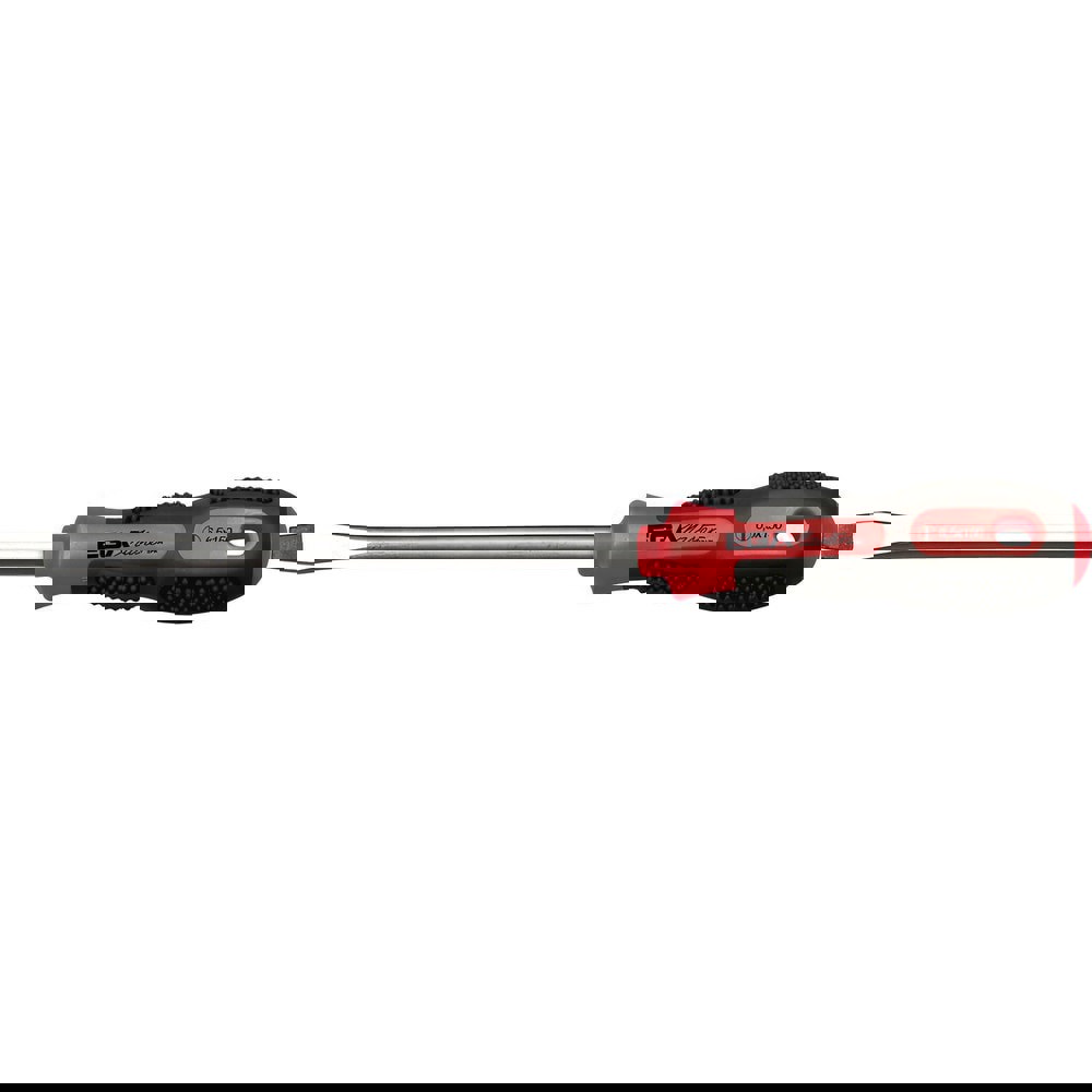 Slotted Screwdrivers; Blade Width (mm): 6.50 ; Blade Length (mm): 125.0000 ; Overall Length (mm): 240.0000 ; Handle Type: Ergonomic ; Handle Length: 115.00 ; Shank Type: Round