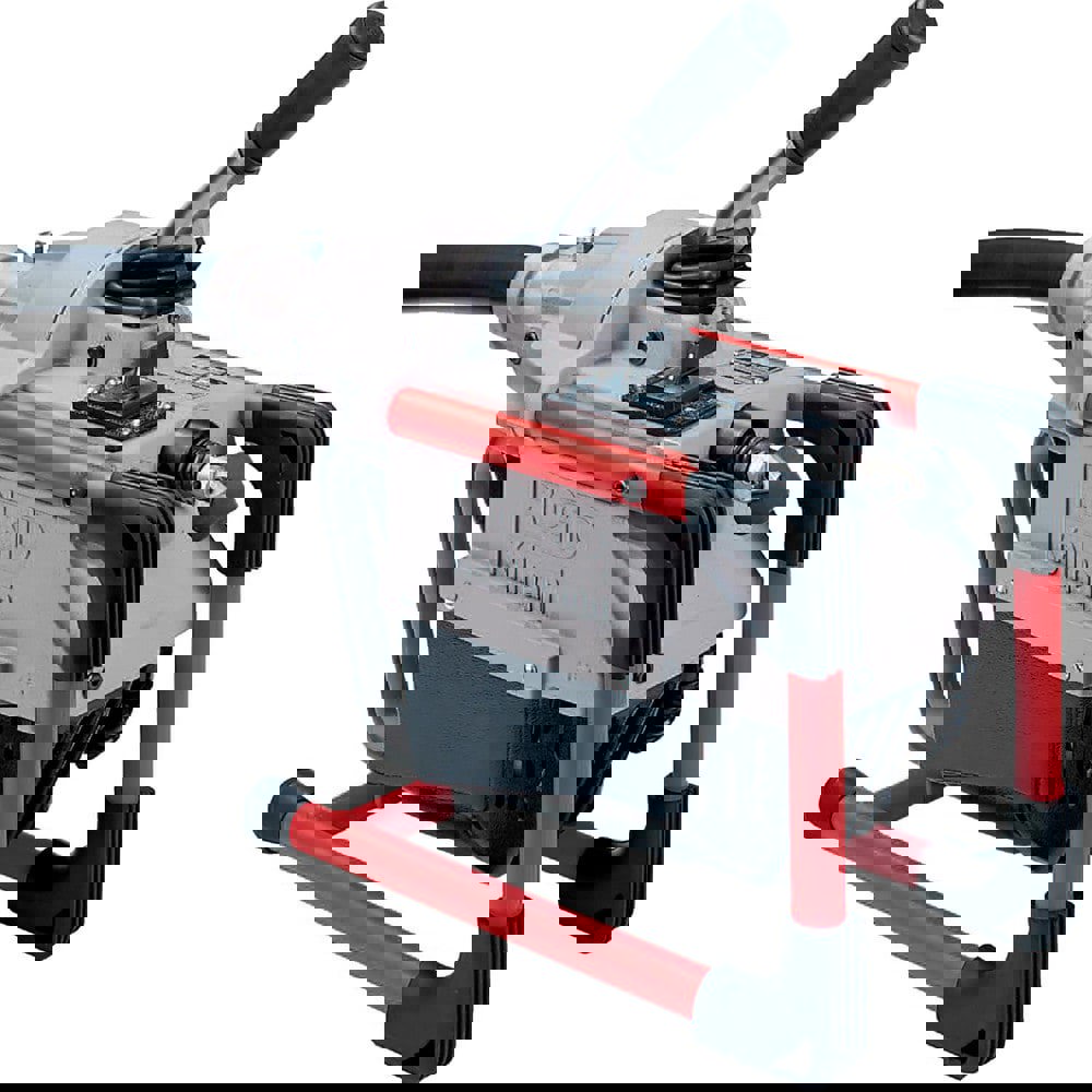 Electric & Gas Drain Cleaning Machines; Machine Type: Sectional ; For Use With: Drain Lines ; For Minimum Pipe Size: 1.25in ; For Maximum Pipe Size: 4in ; Overall Length: 18.00in ; Overall Width: 10in