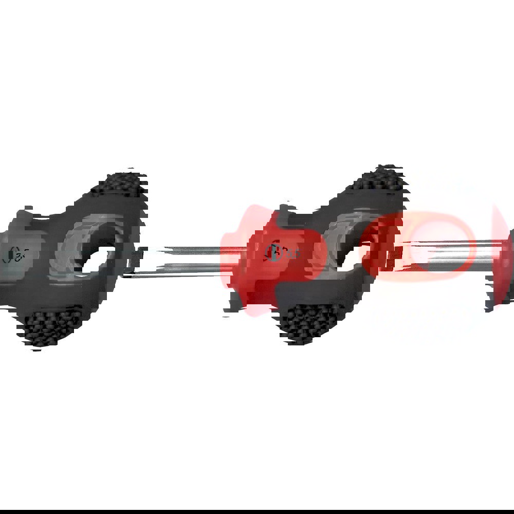 Slotted Screwdrivers; Blade Width (mm): 5.50 ; Blade Length (mm): 25.0000 ; Overall Length (mm): 85.0000 ; Handle Type: Ergonomic ; Handle Length: 60.00 ; Shank Type: Round