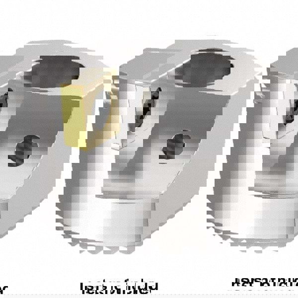 Boring Head: 52 mm Body Dia, 77 mm Hole Dia, Manual