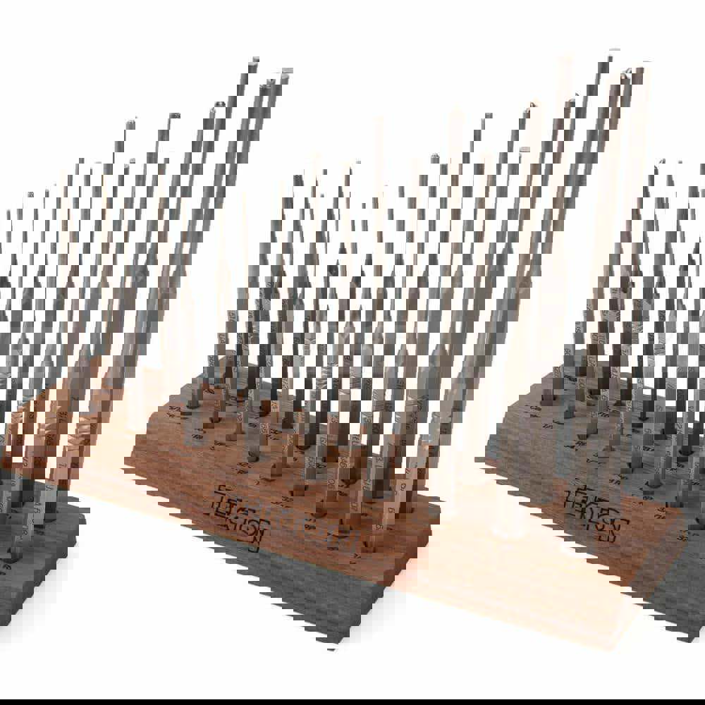 Center Pin Roll Pin & Solid Punch Set: 18 Pc