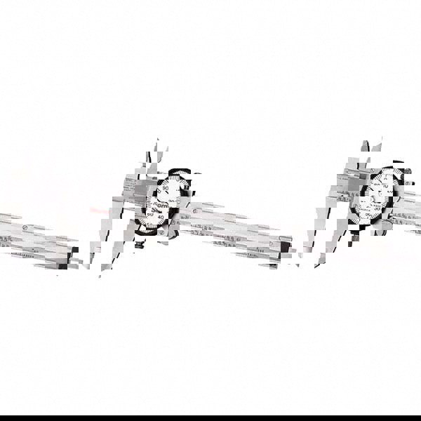 Dial Caliper: 6'' Range, 0.001'' Graduation, 0.1'' per Revolution