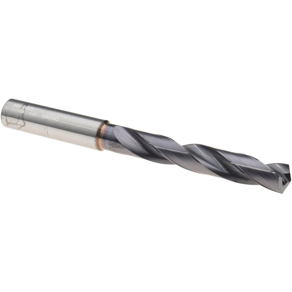 Jobber Drill: 10.40 mm Dia, 135 deg Point, Solid Carbide