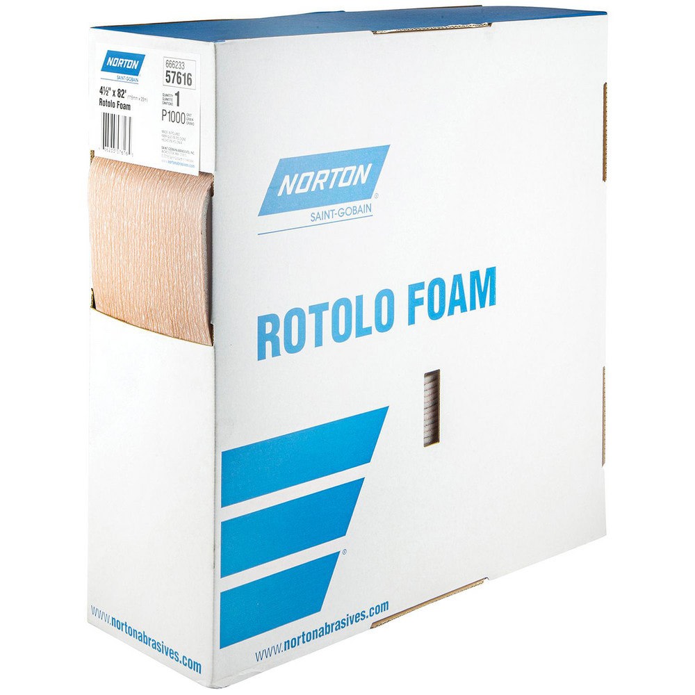 115 x 25000 mm A275OP Rotolo Foam Perforated Roll P1000 Grit A275 AO