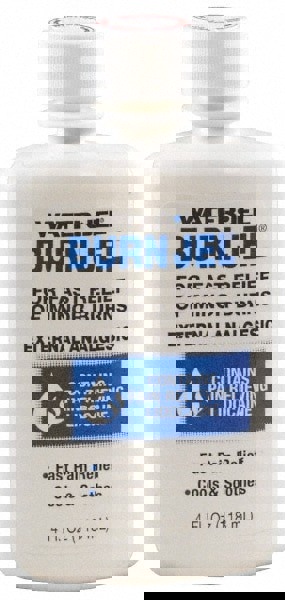 Burn Relief Gel: 4 oz, Bottle