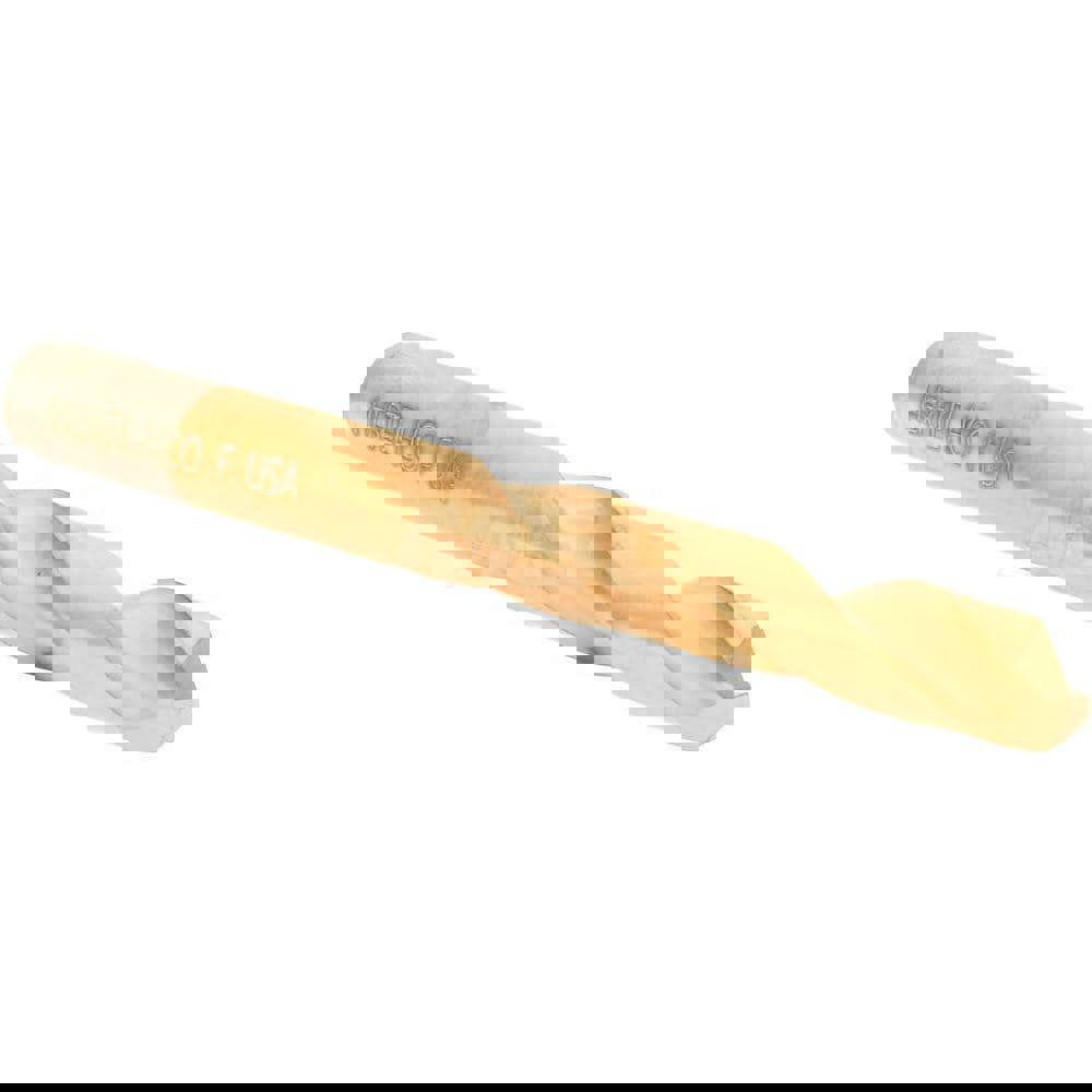 Screw Machine Length Drill Bit: Letter F, 135 deg Point, Cobalt