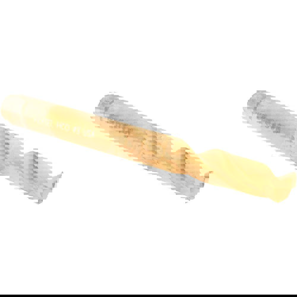 Screw Machine Length Drill Bit: Size #3, 135 deg Point, Cobalt