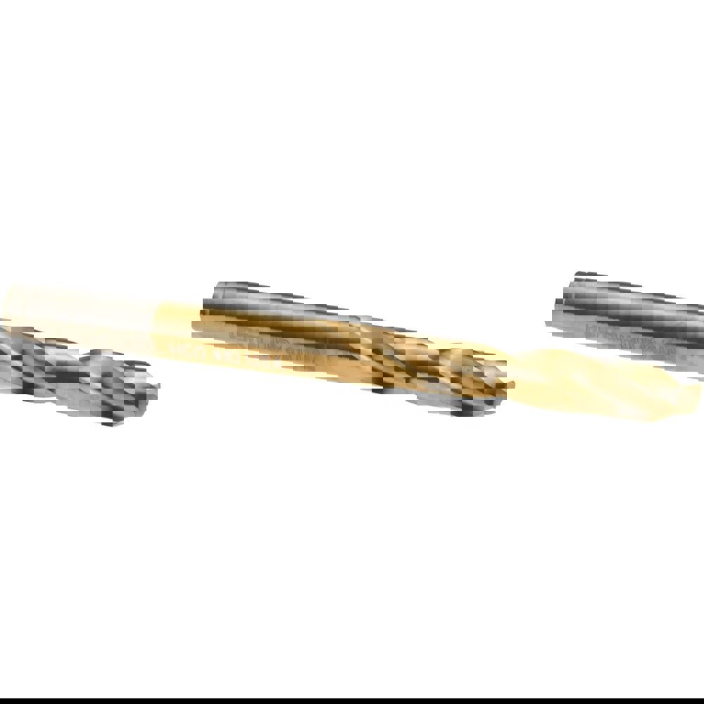 Screw Machine Length Drill Bit: Size #10, 135 deg Point, Cobalt