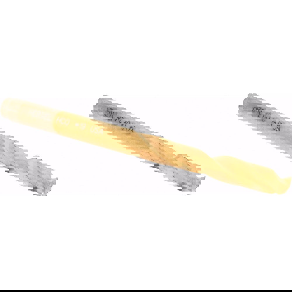 Screw Machine Length Drill Bit: Size #19, 135 deg Point, Cobalt