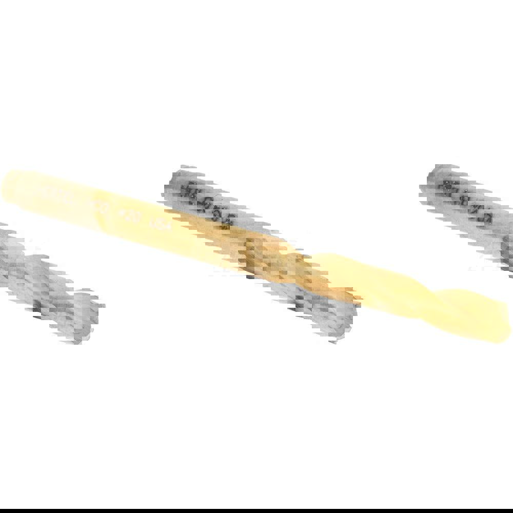 Screw Machine Length Drill Bit: Size #20, 135 deg Point, Cobalt