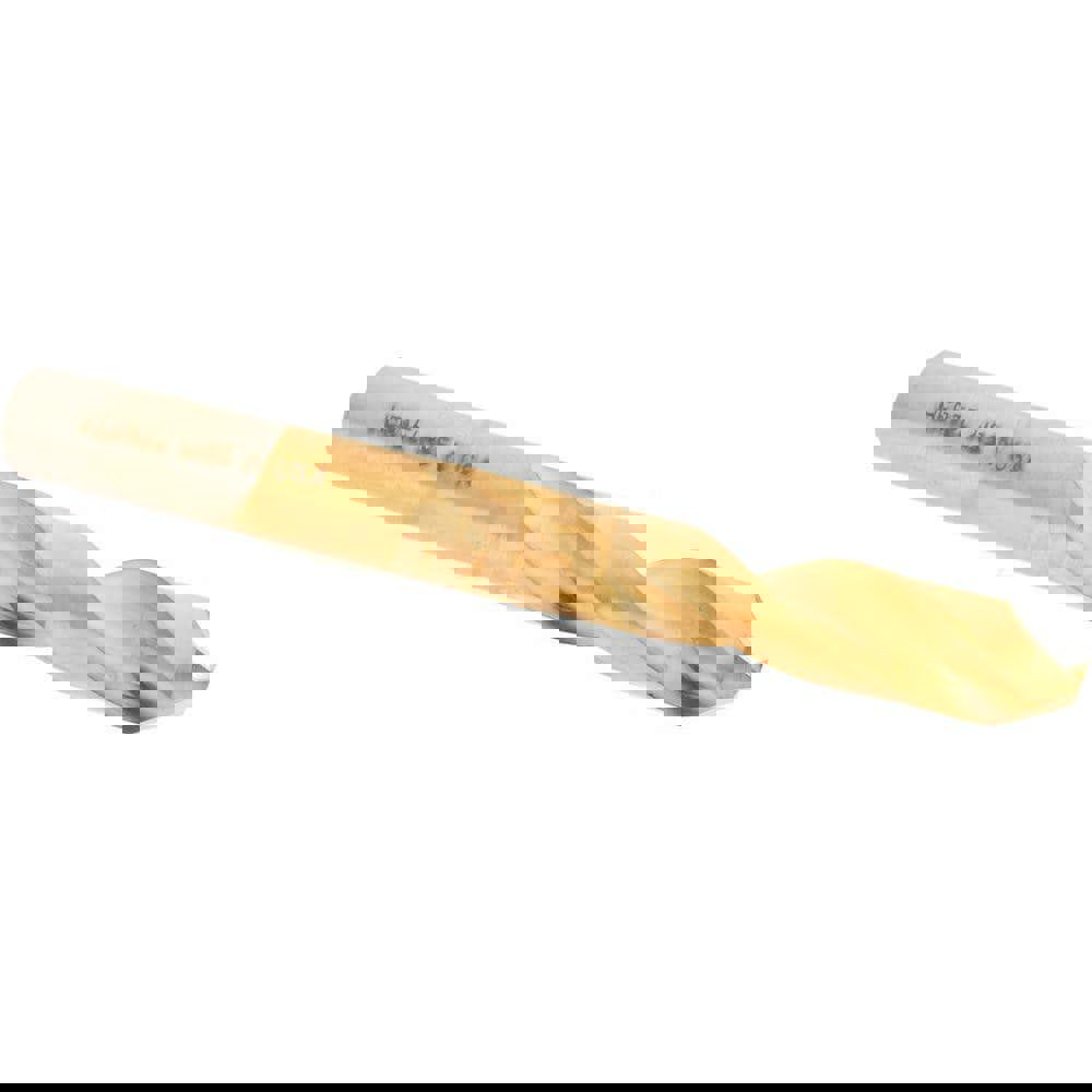 Screw Machine Length Drill Bit: Letter N, 135 deg Point, High-Speed Steel