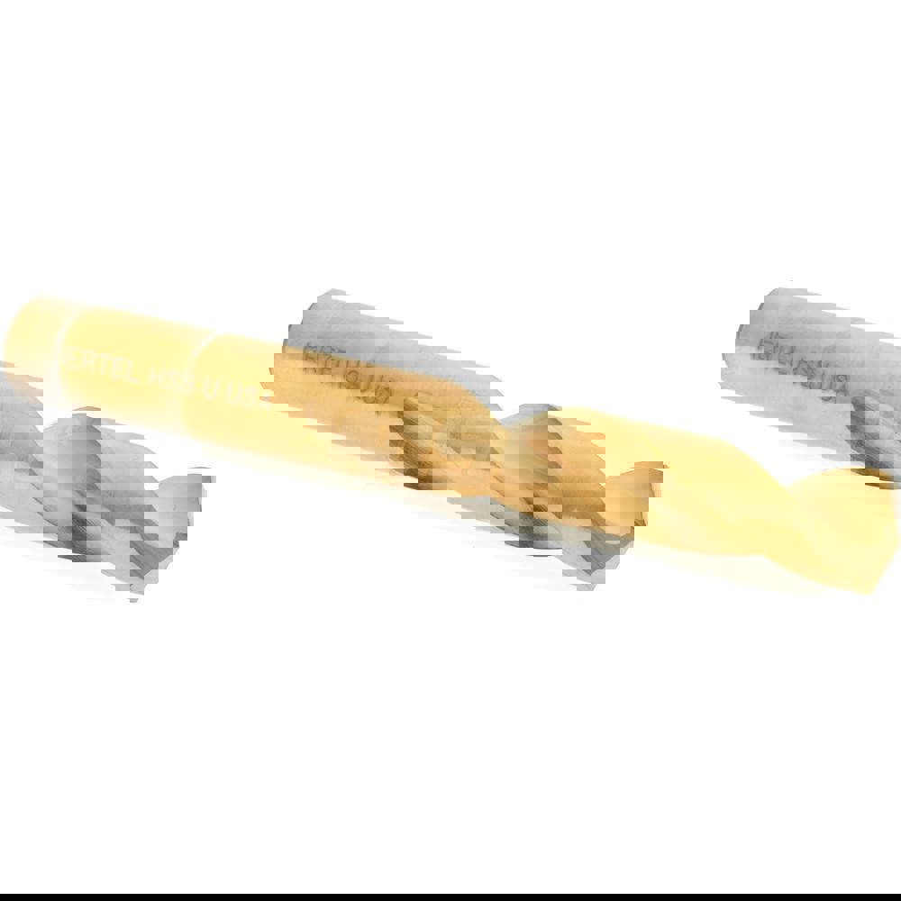 Screw Machine Length Drill Bit: Letter U, 135 deg Point, High-Speed Steel