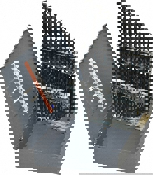 Drill Bit Set: Jobber Length Drill Bits, 15 Pc, 135 &deg;, High Speed Steel