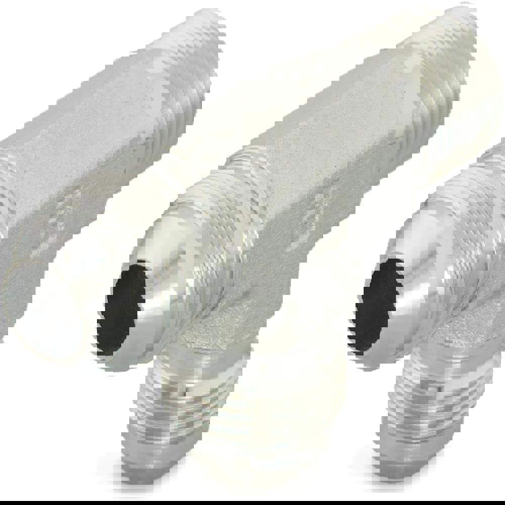 Steel Flared Tube Male Run Tee: 3/8