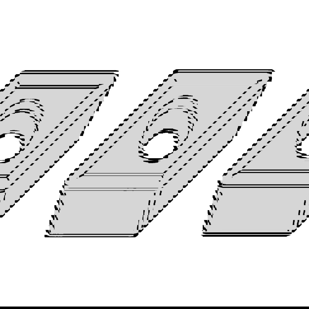 Turning Insert: DCMT3252, Carbide