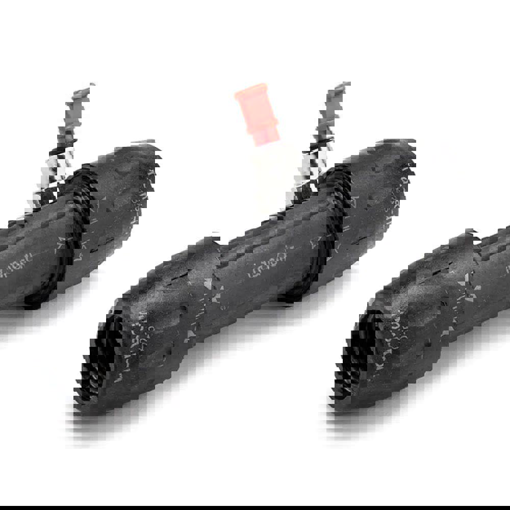 Air Hose Union with Vent: Plastic