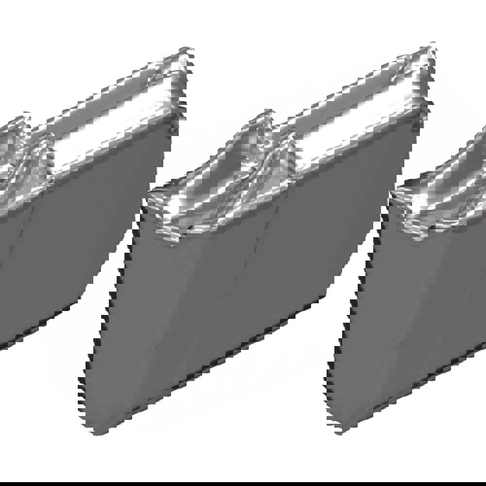 Cut-Off Inserts; Insert Style: WGC ; Insert Size Code: 125I ; Insert Material: Carbide ; Manufacturer Grade: WU25PT ; Cutting Width (Decimal Inch): 0.1250 ; Cutting Width (Inch): 1/8