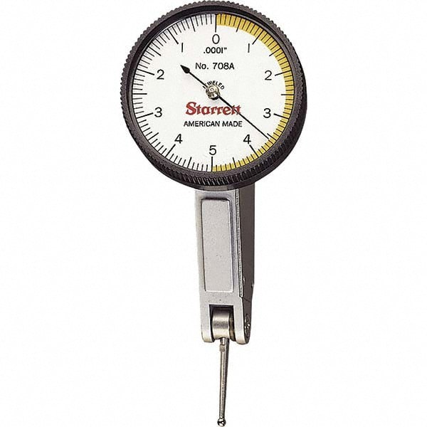 Dial Test Indicators: 0.01 Max, 0-5-0, Horizontal