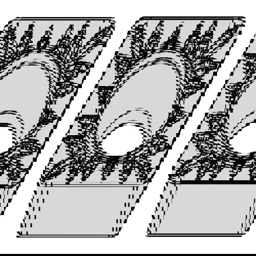 Turning Insert: CCMT2152MP KCS10B, Solid Carbide