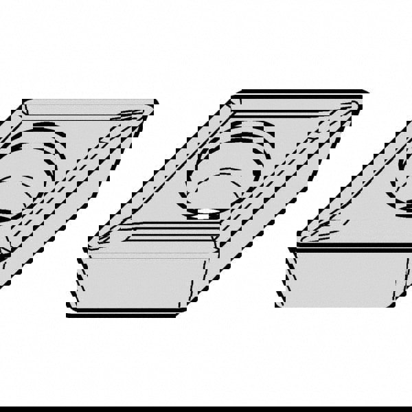 Turning Insert: DPGT3251LF KCS10B, Solid Carbide