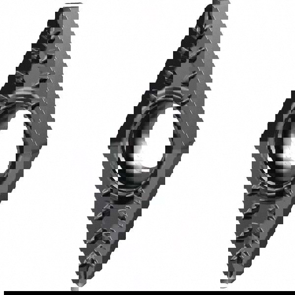 Turning Insert: DCMT3252MP KCS10B, Solid Carbide
