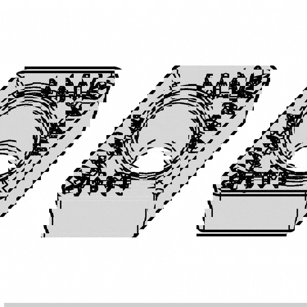 Turning Insert: DPMT3251MP KCS10B, Solid Carbide