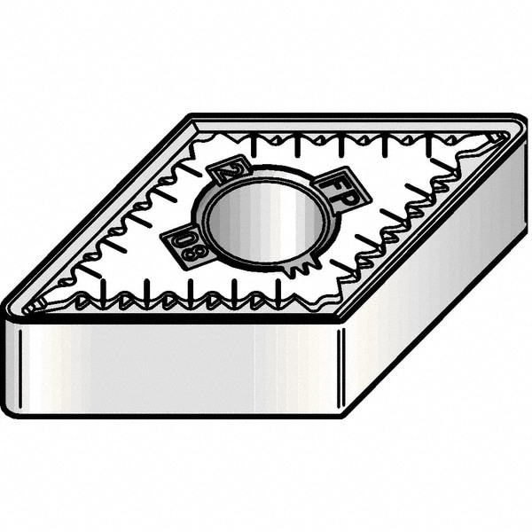 Turning Insert: DNMG443FP KCS10B, Solid Carbide