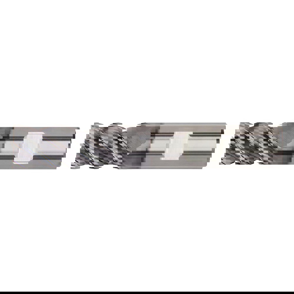 Corner Chamfer End Mill: 25.00 mm Dia, 44.98 mm LOC, 4 Flute, 0.50 mm Chamfer Width, Solid Carbide