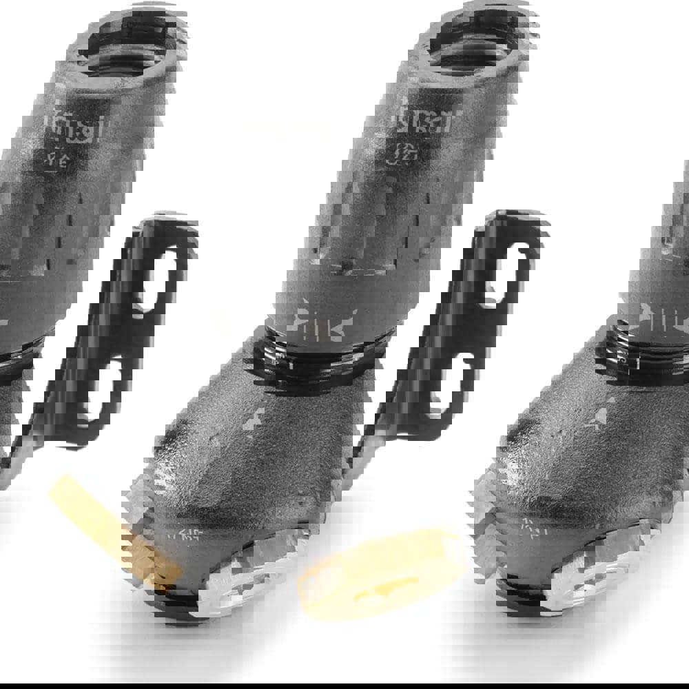 Air Hose 45 degrees Two Port Wall Bracket: Plastic