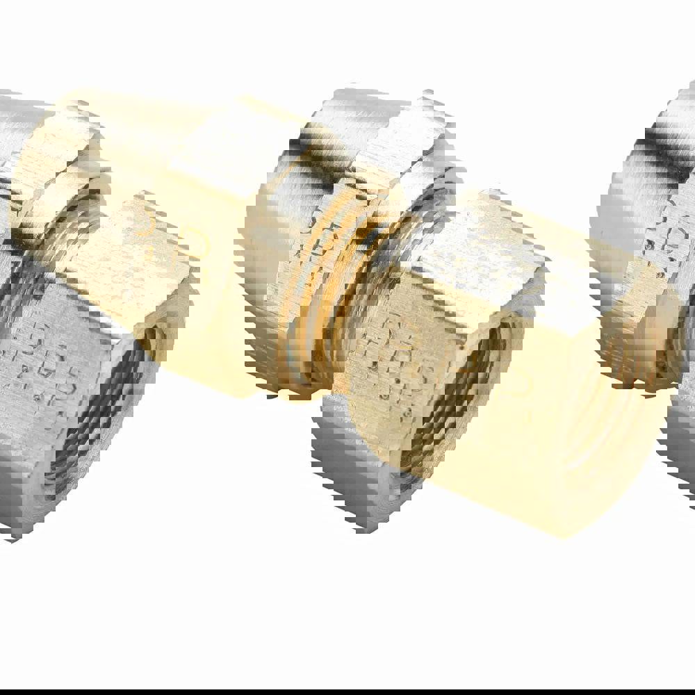 Compression Tube Connector: 1/4-18