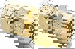 Compression Tube Connector: 1/2-14